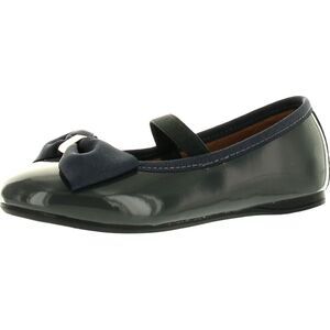 Conguitos 24021 Charol Antracita ToddlerG flats-shoes 27 NEW